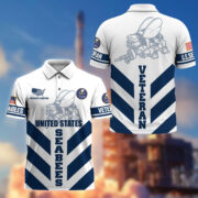 Premium US Veterans Polo Shirt BPHN280411, Gifts For US Veterans, Gifts On Father's Day, Armed Forces Day, Veterans Day. - Image 16