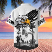 Premium US Veterans Hawaiian Shirt BPHN160611, Gifts For US Veterans, Gifts On Armed Forces Day, Independence Day, Veterans Day. - Image 6