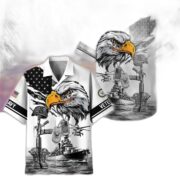 Premium US Veterans Hawaiian Shirt BPHN160611, Gifts For US Veterans, Gifts On Armed Forces Day, Independence Day, Veterans Day. - Image 10