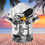 Premium US Veterans Hawaiian Shirt BPHN160611, Gifts For US Veterans, Gifts On Armed Forces Day, Independence Day, Veterans Day. - Image 12