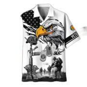Premium US Veterans Hawaiian Shirt BPHN160611, Gifts For US Veterans, Gifts On Armed Forces Day, Independence Day, Veterans Day. - Image 29