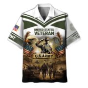Premium US Veterans Hawaiian Shirt BPHN120611, Gifts For US Veterans, Gifts On Independence Day, Veterans Day. - Image 5