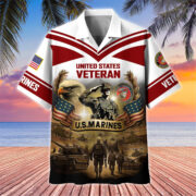 Premium US Veterans Hawaiian Shirt BPHN120611, Gifts For US Veterans, Gifts On Independence Day, Veterans Day. - Image 17