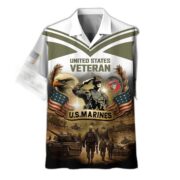 Premium US Veterans Hawaiian Shirt BPHN120611, Gifts For US Veterans, Gifts On Independence Day, Veterans Day. - Image 20