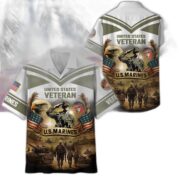 Premium US Veterans Hawaiian Shirt BPHN120611, Gifts For US Veterans, Gifts On Independence Day, Veterans Day. - Image 22