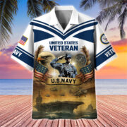 Premium US Veterans Hawaiian Shirt BPHN120611, Gifts For US Veterans, Gifts On Independence Day, Veterans Day. - Image 11