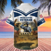Premium US Veterans Hawaiian Shirt BPHN120611, Gifts For US Veterans, Gifts On Independence Day, Veterans Day. - Image 12
