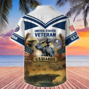 Premium US Veterans Hawaiian Shirt BPHN120611, Gifts For US Veterans, Gifts On Independence Day, Veterans Day. - Image 15