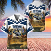 Premium US Veterans Hawaiian Shirt BPHN120611, Gifts For US Veterans, Gifts On Independence Day, Veterans Day. - Image 16