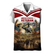 Premium US Veterans Hawaiian Shirt BPHN120611, Gifts For US Veterans, Gifts On Independence Day, Veterans Day. - Image 35