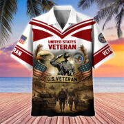 Premium US Veterans Hawaiian Shirt BPHN120611, Gifts For US Veterans, Gifts On Independence Day, Veterans Day. - Image 35