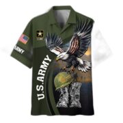 Premium US Veterans Hawaiian Shirt BPHN040611, Gifts For US Veterans, Gifts On Independence Day, Veterans Day. - Image 2