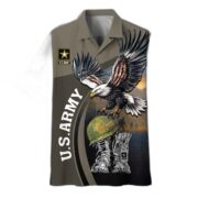 Premium US Veterans Hawaiian Shirt BPHN040611, Gifts For US Veterans, Gifts On Independence Day, Veterans Day. - Image 5