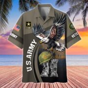 Premium US Veterans Hawaiian Shirt BPHN040611, Gifts For US Veterans, Gifts On Independence Day, Veterans Day. - Image 5