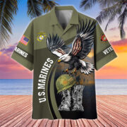 Premium US Veterans Hawaiian Shirt BPHN040611, Gifts For US Veterans, Gifts On Independence Day, Veterans Day. - Image 20