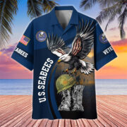 Premium US Veterans Hawaiian Shirt BPHN040611, Gifts For US Veterans, Gifts On Independence Day, Veterans Day. - Image 14