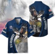 Premium US Veterans Hawaiian Shirt BPHN040611, Gifts For US Veterans, Gifts On Independence Day, Veterans Day. - Image 16