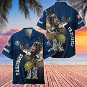 Premium US Veterans Hawaiian Shirt BPHN040611, Gifts For US Veterans, Gifts On Independence Day, Veterans Day. - Image 16