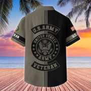 Premium US Veterans Hawaiian Shirt With Pocket BPVC200602, Gifts For US Veterans, Gifts On Independence Day, Veterans Day. - Image 3