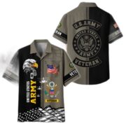 Premium US Veterans Hawaiian Shirt With Pocket BPVC200602, Gifts For US Veterans, Gifts On Independence Day, Veterans Day. - Image 4