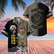 Premium US Veterans Hawaiian Shirt With Pocket BPVC200602, Gifts For US Veterans, Gifts On Independence Day, Veterans Day. - Image 4