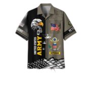 Premium US Veterans Hawaiian Shirt With Pocket BPVC200602, Gifts For US Veterans, Gifts On Independence Day, Veterans Day.