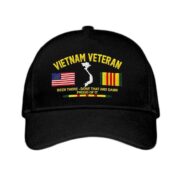 Premium Custom Vietnam Veteran Embroidered Hats VPVC307817, Gifts For Vietnam Veteran, Gifts On Father's Day, Armed Forces Day, Independence Day, Veterans Day.