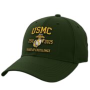 Premium USMC Embroidered Hats VPVC307833, 250th Anniversary Marine Corps Hat, Gifts For Marine Veteran, Gifts On Father's Day, Veterans Day. - Image 2