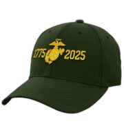 Premium USMC Embroidered Hats VPVC307850, 250th Anniversary Marine Corps Hat, Gifts For Marine Veteran, Gifts On Father's Day, Veterans Day. - Image 2