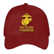 Premium USMC Embroidered Hats VPVC307862, 250th Anniversary Marine Corps Hat, Gifts For Marine Veteran, Gifts On Father's Day, Veterans Day.