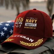 Premium US Navy Embroidered Hats VPVC308014, Gifts For Navy Veteran, Gifts On Father's Day, Armed Forces Day, Independence Day, Veterans Day.