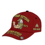 Premium Custom Name, Rank, US Veterans Embroidered Hats CPVC030701, Gift For US Veterans, Gifts On Father's Day, Armed Forces Day, Veterans Day. - Image 31