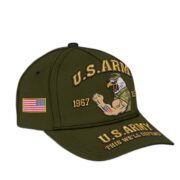 Premium Custom Name, Rank, US Veterans Embroidered Hats CPVC030701, Gift For US Veterans, Gifts On Father's Day, Armed Forces Day, Veterans Day. - Image 3