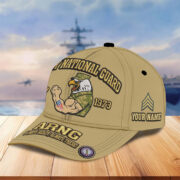 Premium Custom Name, Rank, US Veterans Embroidered Hats CPVC030701, Gift For US Veterans, Gifts On Father's Day, Armed Forces Day, Veterans Day. - Image 7