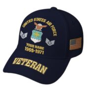 Premium Custom Name, Rank, Year, US Veterans Embroidered Hats BPVC300601, Gift For US Veterans, Gifts On Father's Day, Armed Forces Day, Veterans Day. - Image 13