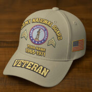 Premium Custom Name, Rank, Year, US Veterans Embroidered Hats BPVC300601, Gift For US Veterans, Gifts On Father's Day, Armed Forces Day, Veterans Day. - Image 5