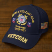 Premium Custom Name, Rank, Year, US Veterans Embroidered Hats BPVC300601, Gift For US Veterans, Gifts On Father's Day, Armed Forces Day, Veterans Day. - Image 15