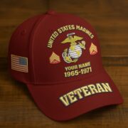 Premium Custom Name, Rank, Year, US Veterans Embroidered Hats BPVC300601, Gift For US Veterans, Gifts On Father's Day, Armed Forces Day, Veterans Day. - Image 10