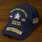 Premium Custom Name, Rank, Year, US Veterans Embroidered Hats BPVC300601, Gift For US Veterans, Gifts On Father's Day, Armed Forces Day, Veterans Day. - Image 17