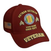 Premium Custom Name, Rank, Year, US Veterans Embroidered Hats BPVC300601, Gift For US Veterans, Gifts On Father's Day, Armed Forces Day, Veterans Day. - Image 20