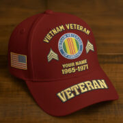 Premium Custom Name, Rank, Year, US Veterans Embroidered Hats BPVC300601, Gift For US Veterans, Gifts On Father's Day, Armed Forces Day, Veterans Day. - Image 20