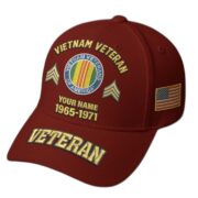 Premium Custom Name, Rank, Year, US Veterans Embroidered Hats BPVC300601, Gift For US Veterans, Gifts On Father's Day, Armed Forces Day, Veterans Day. - Image 21