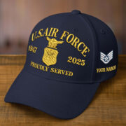 Premium Custom Name, Rank, Embroidered US Veterans Hats CPVC090701, 250th Anniversary, Gift For US Veterans, Veterans Day. - Image 13