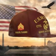 Premium Custom Name, Rank, Embroidered US Veterans Hats CPVC090701, 250th Anniversary, Gift For US Veterans, Veterans Day. - Image 11