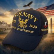 Premium Custom Name, Rank, Embroidered US Veterans Hats CPVC090701, 250th Anniversary, Gift For US Veterans, Veterans Day. - Image 7
