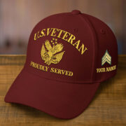 Premium Custom Name, Rank, Embroidered US Veterans Hats CPVC090701, 250th Anniversary, Gift For US Veterans, Veterans Day. - Image 19