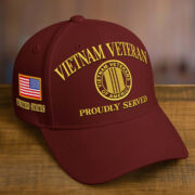 Premium Custom Name, Rank, Embroidered US Veterans Hats CPVC090701, 250th Anniversary, Gift For US Veterans, Veterans Day. - Image 20