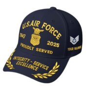 Premium Custom Name, Rank, Embroidered US Veterans Hats CPVC090702, 250th Anniversary, Gift For US Veterans, Gifts On Veterans Day. - Image 13