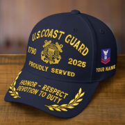 Premium Custom Name, Rank, Embroidered US Veterans Hats CPVC090702, 250th Anniversary, Gift For US Veterans, Gifts On Veterans Day. - Image 15