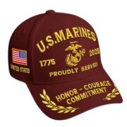 Premium Custom Name, Rank, Embroidered US Veterans Hats CPVC090702, 250th Anniversary, Gift For US Veterans, Gifts On Veterans Day. - Image 10